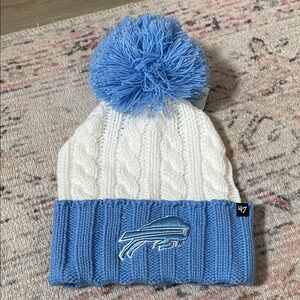 '47 Blue and White Knit Buffalo Bills Beanie